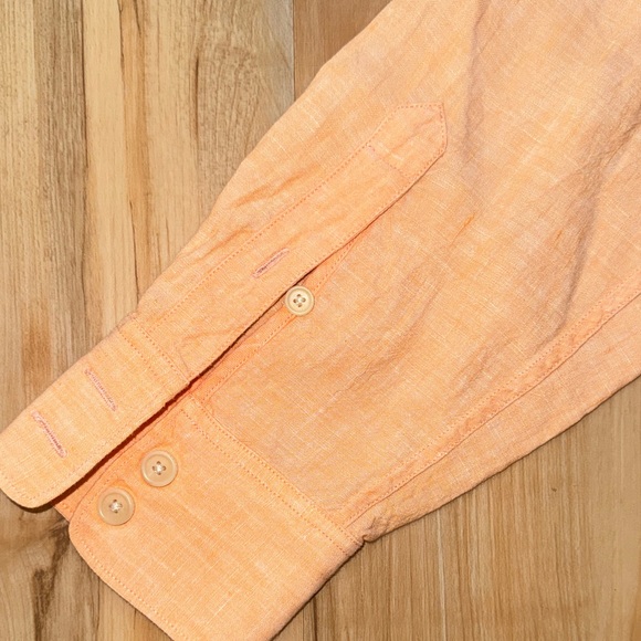Tommy Bahama Linen Button-Up Shirt - Picture 6 of 7